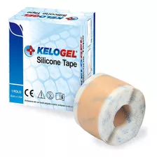 Silicone Tape Kelogel Médico Hospitalar 1,5mx4cm Rolo