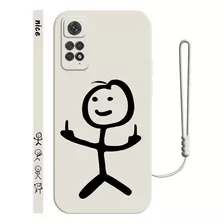 Funda De Silicona Para Xiaomi De Dibujos Matchman + Correas