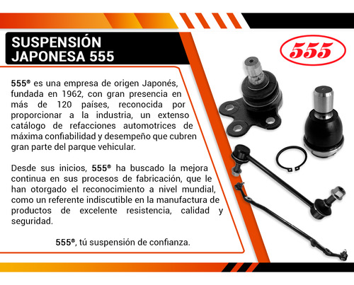 Kit Rtulas Y Tornillos Estabilizadores 555 Fit 2012 A 2014 Foto 3