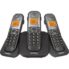 Combo Telefone Sem Fio Intelbras + Dois Ramais Adicionais Ts