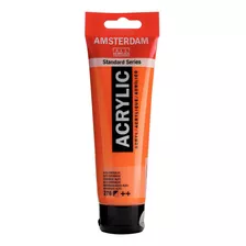 Tinta Acrílica Amsterdam Azo Orange #276 - 120ml