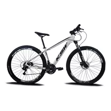 Bicicleta Aro 29 Ksw 24v - Cambios Index Hidraulico+trava Cor Branco Tamanho Do Quadro 21