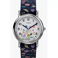 Timex Reloj Snoopy Y Woodstock (31 Mm), Snoopy Floral