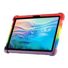 Funda Silicona Compatible Tablet Tcl Tab 10 Lite C/soporte