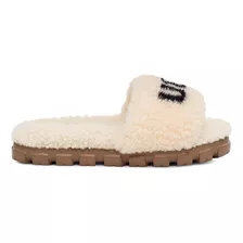 Sandalias Ugg Cozetta Curly Graphic Natural Mujer