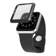 Pelicula Apple Watch 6d Borda 38/40/42/44 Mm Serie 1 2 3 4 5 6 Ultimo Modelo Alta Resistência Tecnologia Shield
