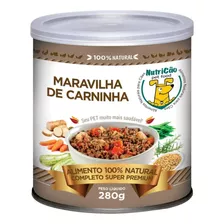 Lata Frango C/ Legumes 280g Alimento Pet Natural Cachorro 