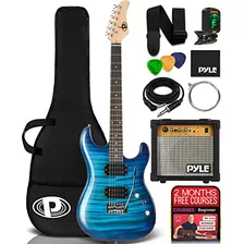 Kit De Guitarra Eléctrica Principiantes Amplificador, ...