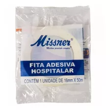 Fita Adesiva Crepe Hospitalar 16mm X 50m Missner - 10 Un