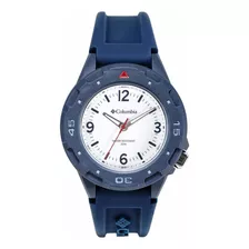 Reloj Hombre Columbia Css13-003 Cuarzo Pulso Azul En