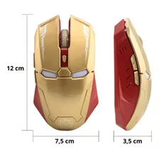 Mouse Iron Man Click Silencioso