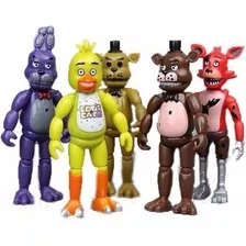 Kit 5 Muñecas Animatronics Five Nights At Freddy's - Cinco