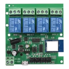 Modulo Rele 4 Canais Interruptor Wifi + Rf 433 Sonoff