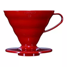 Coador Para Filtro De Café Hario V60 02 Vermelho