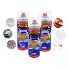 Kit 3 Spray Emborrachado Impermeabilizante Borracha Liquida