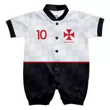 Macacão Torcida Baby Vasco 005 S Infantil