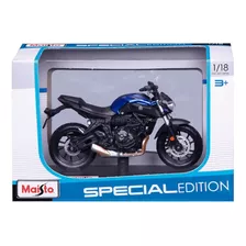 Moto Yamaha Mt-07 2018 Escala Coleccionable