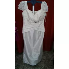 Hermoso Vestido De Novia Civil O Fiesta Nuevo!!!