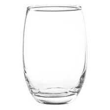 Vaso 460 Ml. Set X12 | Modelo Mikonos, Marca Cristar. Color Transparente