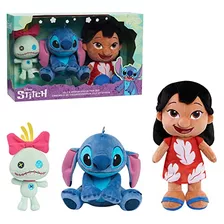 Juego De Peluches Lilo &amp; Stitch De Disney, Juego De...