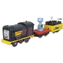 Thomas & Friends - Diesel Ganador - Motorized - Fisher Price Color Negro Personaje Win Diesel