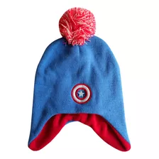 Gorro De Lana Con Tapa Orejas Marvel Vengadores Original