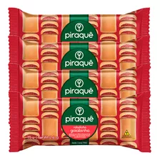 Piraquê Roladinho Goiabinha 75g - Pack Com 4 Unidades