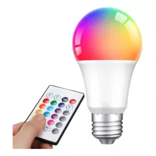 Lâmpada Bulbo Led Rgb 15w Luz Colorida 16 Cores Bivolt