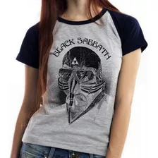 Blusa Baby Look Tony Stark Black Sabbath Ozzy Osbourne Rock