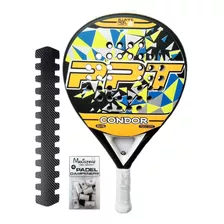 Paleta Padel Para Todos Condor Foam Naranja + Protector