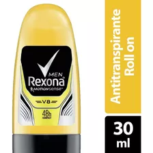 Desodorante Rexona Roll On Hombre 30 Ml V8