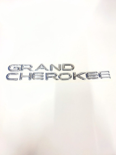 Emblema Letra Compatible Grand Cherokee Cromado  Foto 2