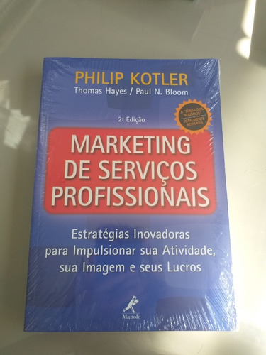 Marketing De Serviços Profissionais - Philip Kotler Q1217