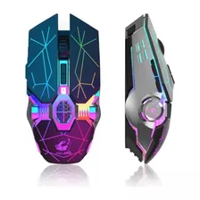 Mouse Sem Fio Wifi Luminoso 7 Cores Gamer Ziyou Lang Oferta