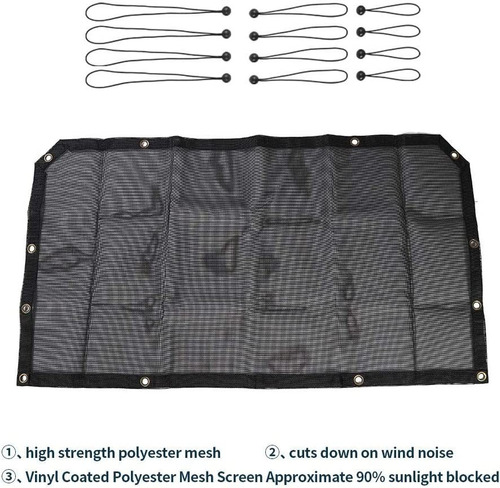 Voodonala Jeep Jl Sunshade Mesh Bikini Top 18-22 Wrangler Foto 3