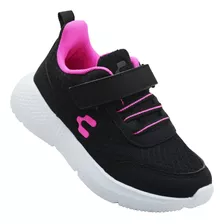 Tenis Charly 1098768 Neg/bco Kid's Niñas