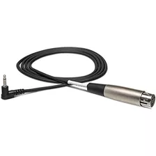 Hosa Xvm305 F 5 Pies Cable De Micrófono Xlr3 F A Ra 35 Mm Ts