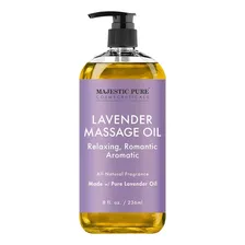 Majestic Pure Aceite De Masaje De Lavanda 8 Fl. Oz