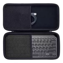 Funda De Transporte Rígida Compatible Logitech Mx Keys...