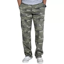 Match Hombres Suelto-fit Pierna Recta Pantalones