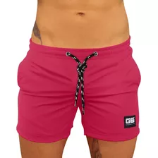 Short De Baño Malla Hombre Con Bolsillos Secado Rápido G6