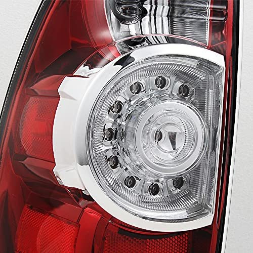 Luces Traseras - For 05-15 Toyota Tacoma Pickup Truck Red Cl Foto 5