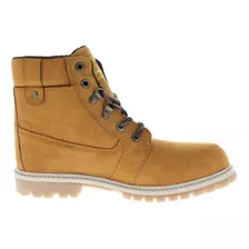 Botas Mujer Amarillo The Swiss Navy Casual Militar Agujeta