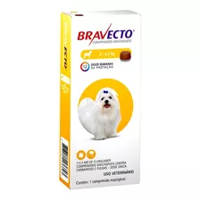 Bravecto Antipulgas Original De 2 A 4,5kg Envio Imediato 