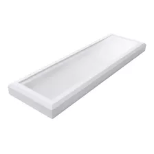 Plafon Painel Sobrepor Retangular Premium 48w 120 X 30cm Cor Branco Frio 110v/220v