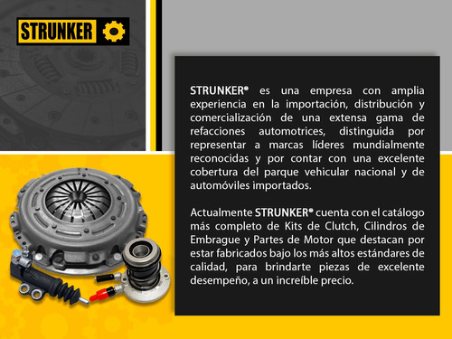 Kit De Clutch Gmc Tracker L4 1.6l Del 1989 Al 1990 Strunker Foto 3