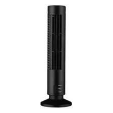 Ventilador De Torre De Mesa Usb Portátil 2 Velocidades Preto