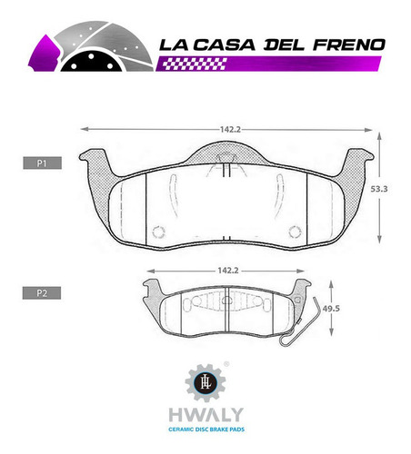 Pastilla Freno Tra Nissan Armada (usa) 5.6 2007 Vk56deta60 Foto 3