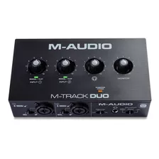 M-audio M-track Duo Interface De Audio Usb 2 Canales