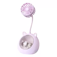 Ventilador Nocturno Portátil Pequeño, Ventilador De Escritor